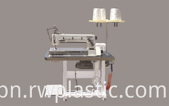 Long Arm Single and Double Needle Chain Sewing Machine